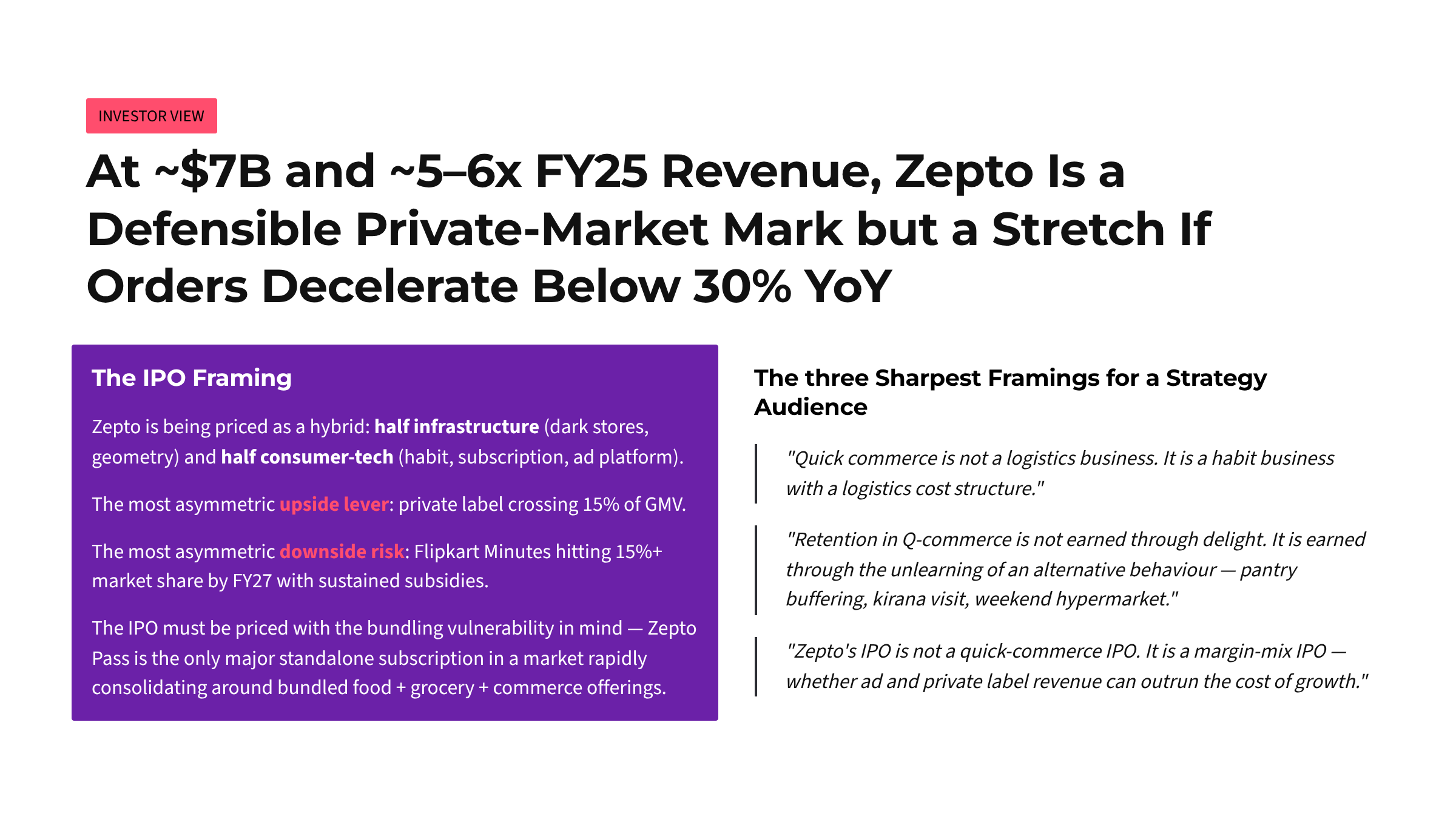 Zepto: The retention economics behind Q-commerce's stickiest app — Slide 17